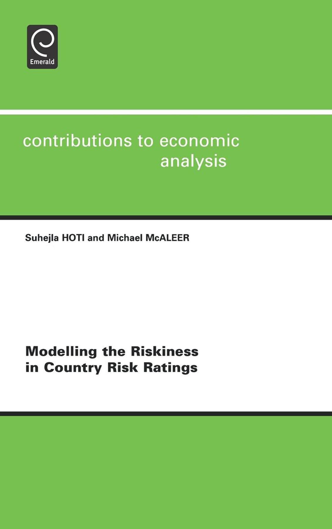 Modelling The Riskiness In Country Risk Ratings