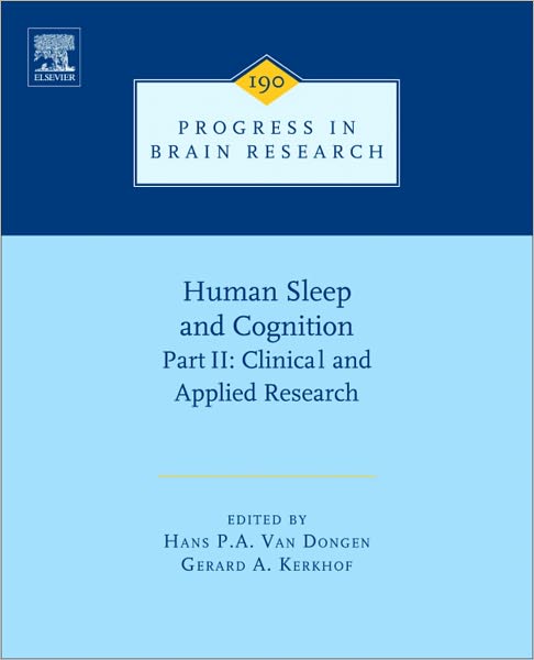 Human Sleep and Cognition, Part II: Clinical and Applied Research