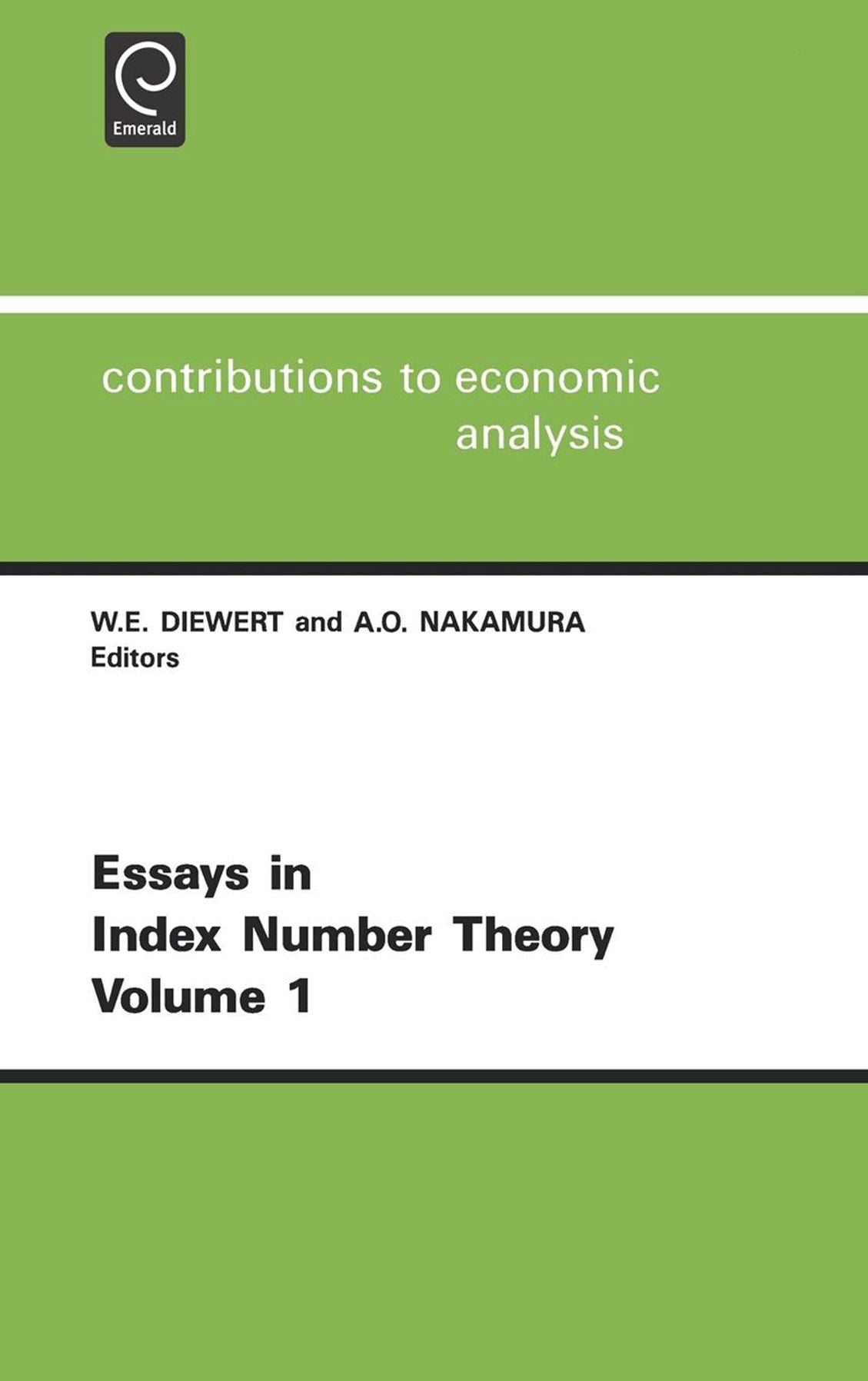 Essays In Index Number Theory