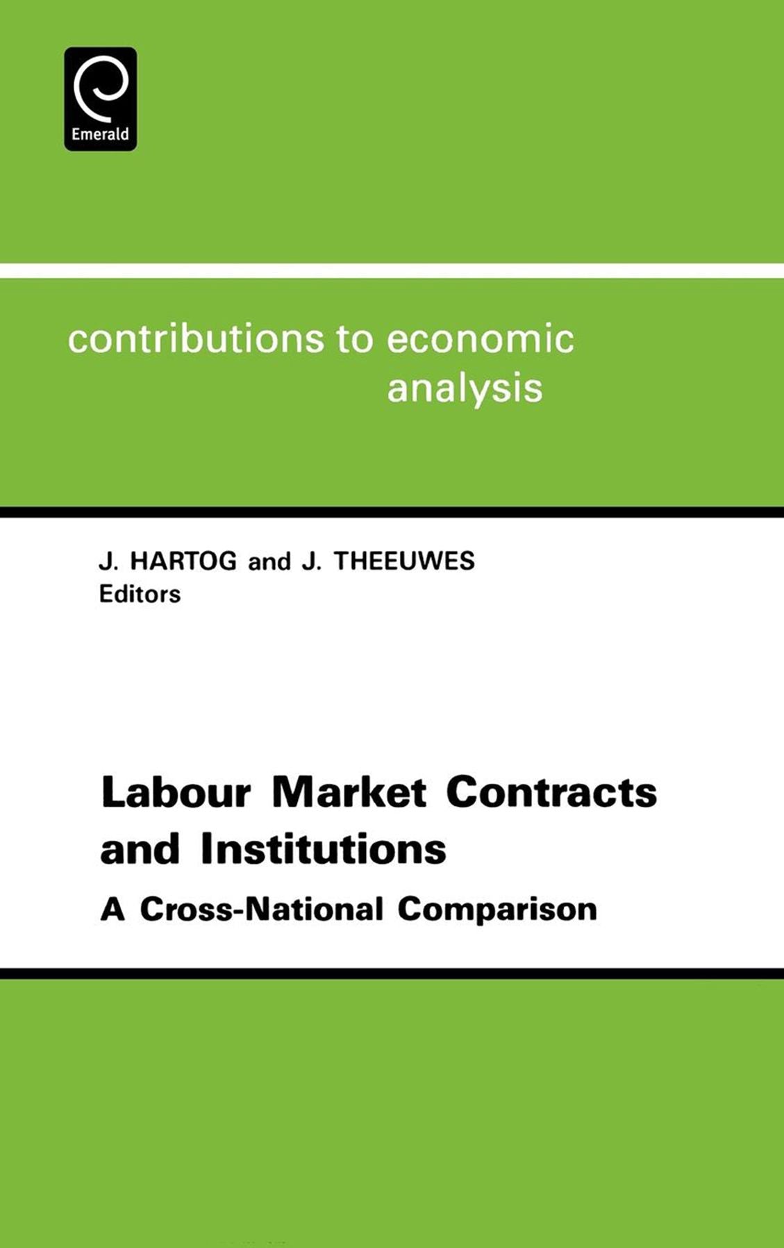 Labor Market Contracts And Institutions