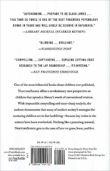 NurtureShock: New Thinking About Children