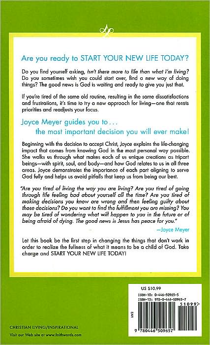 Start Your New Life Today: An Exciting New Beginning with God
