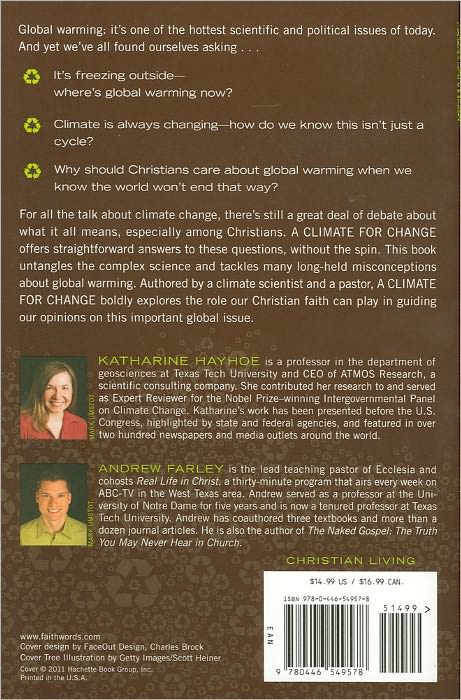 A Climate for Change: Global Warming Facts for Faith-Based Decisions