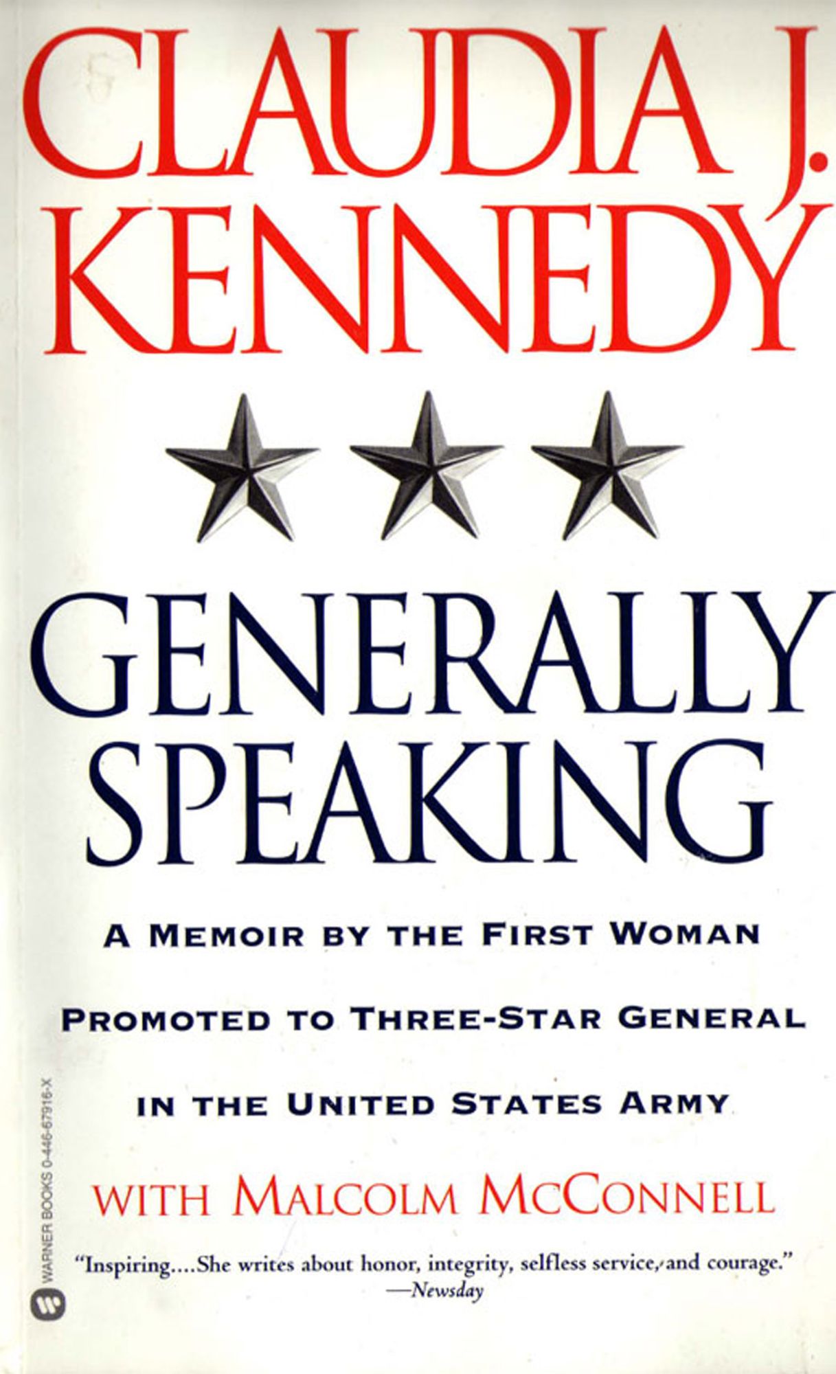 Generally Speaking: A Memoir by the First Woman Promoted to Three-Star General in the United States Army