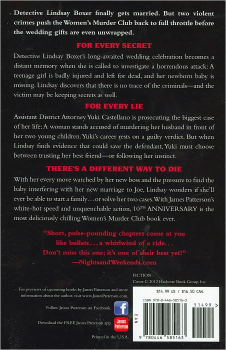 10th Anniversary (Women's Murder Club Series #10)