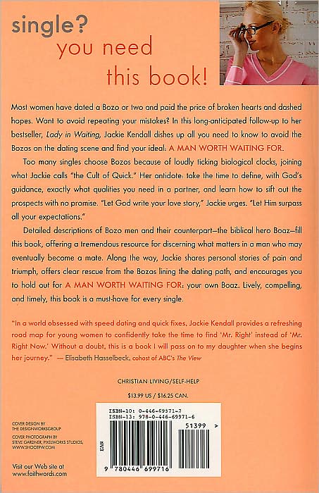 A Man Worth Waiting For: How to Avoid a Bozo