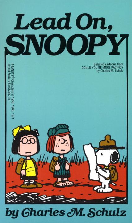 Lead on, Snoopy