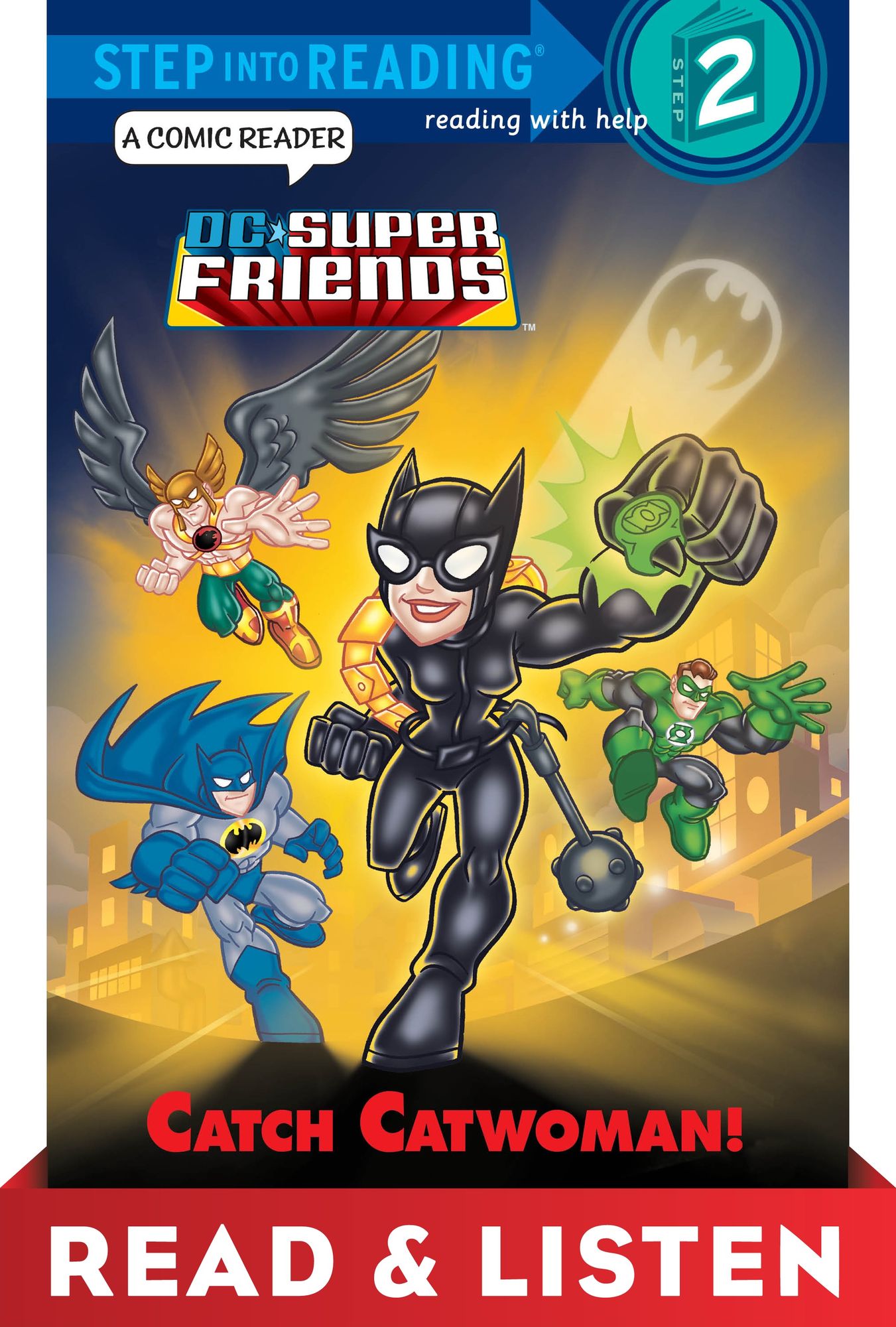 Catch Catwoman! (DC Super Friends) Read & Listen Edition