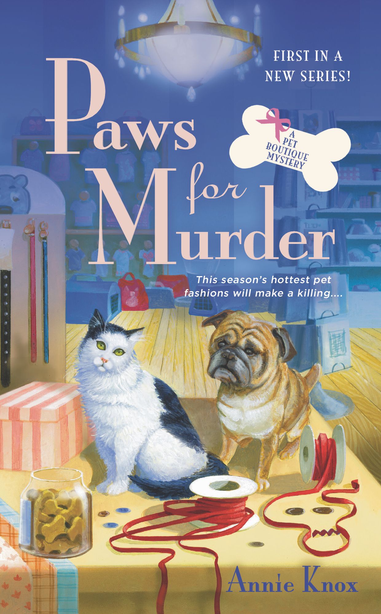 Paws For Murder (Pet Boutique Mystery Series #1)