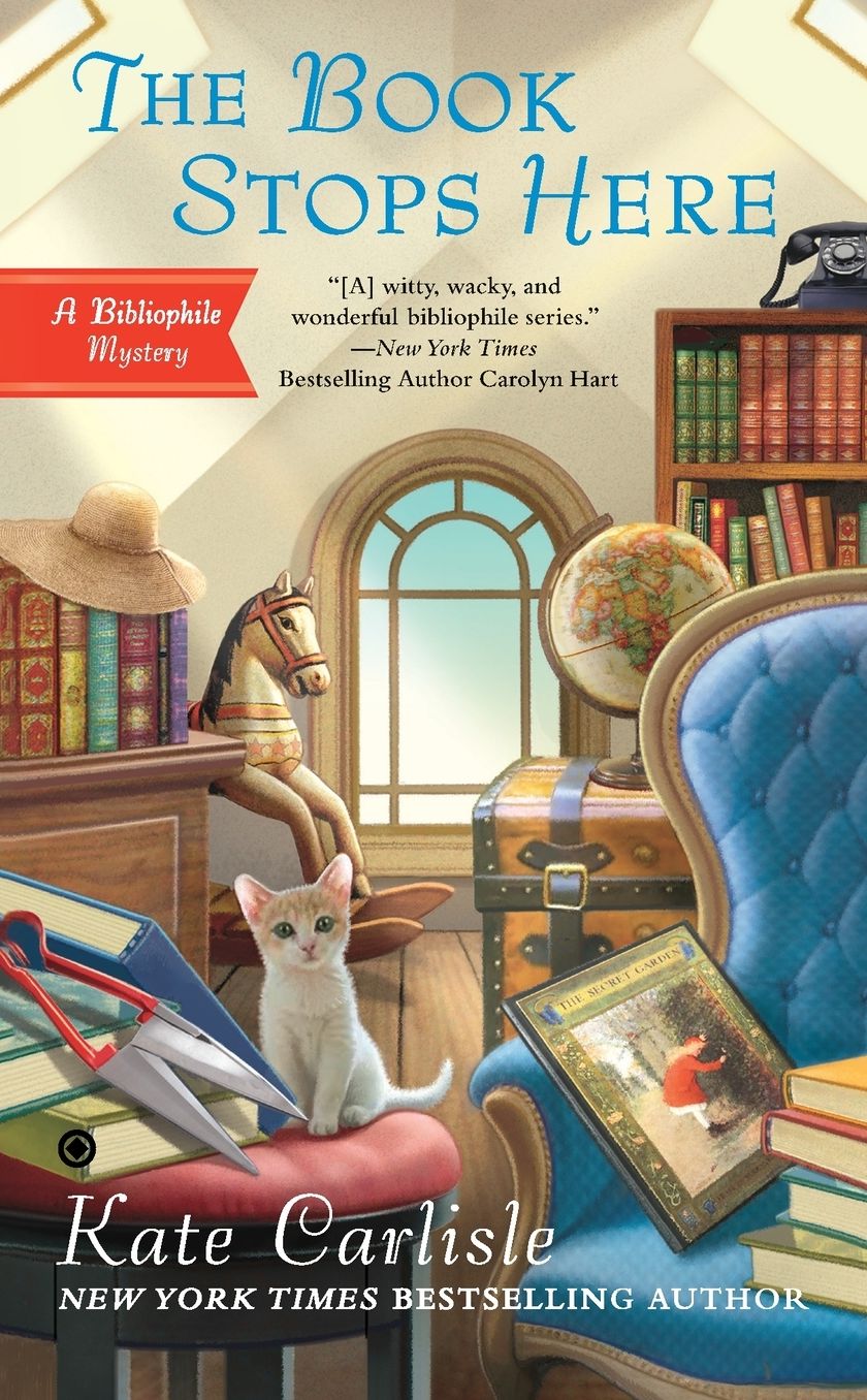 The Book Stops Here: A Bibliophile Mystery
