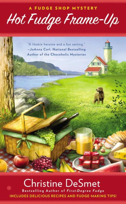 Hot Fudge Frame-Up (Fudge Shop Mystery Series #2)