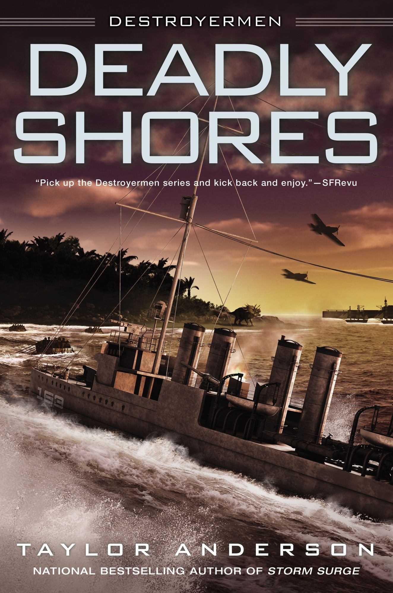 Deadly Shores (Destroyermen Series #9)