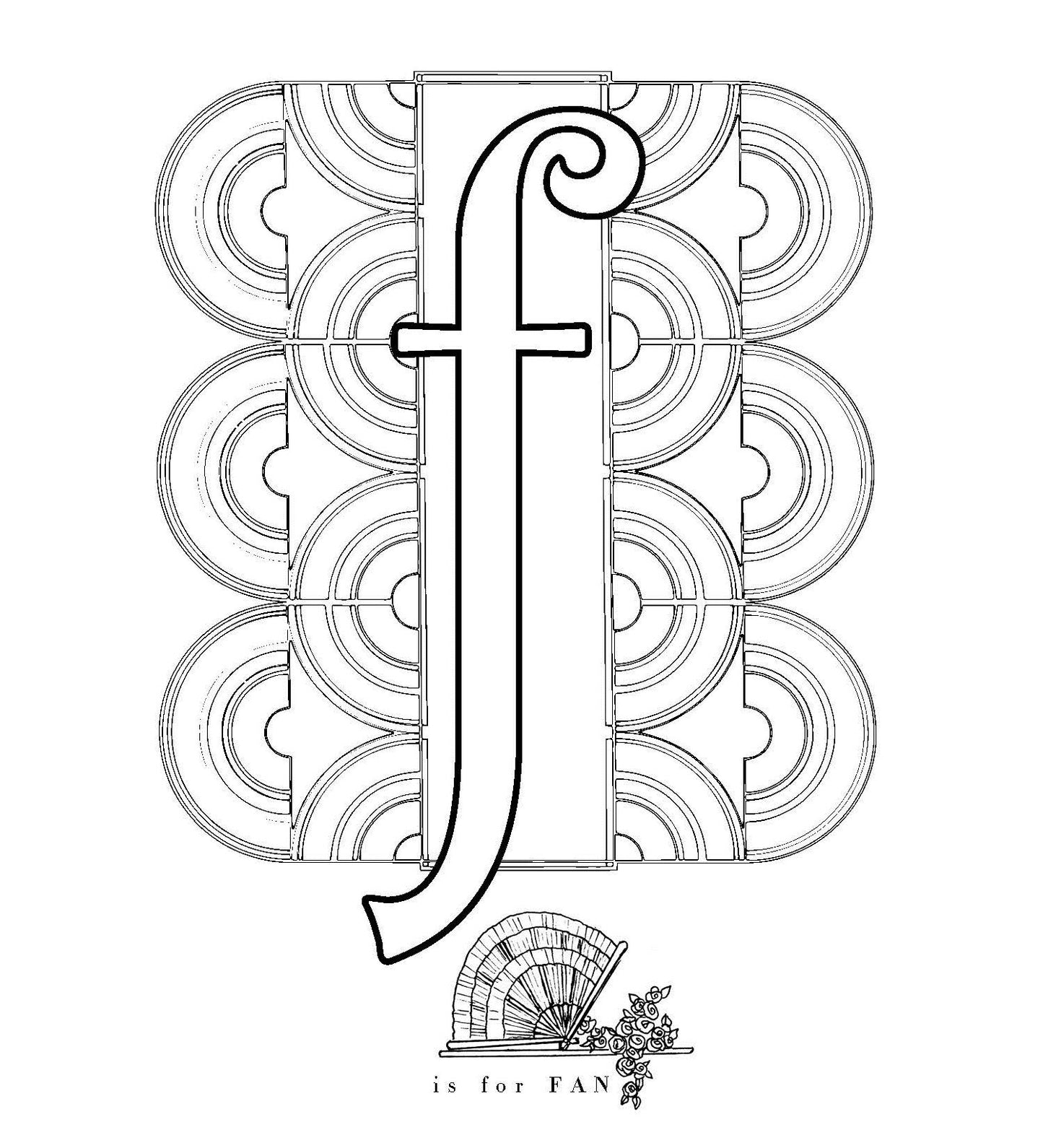Vogue Colors A to Z: A Fashion Coloring Book