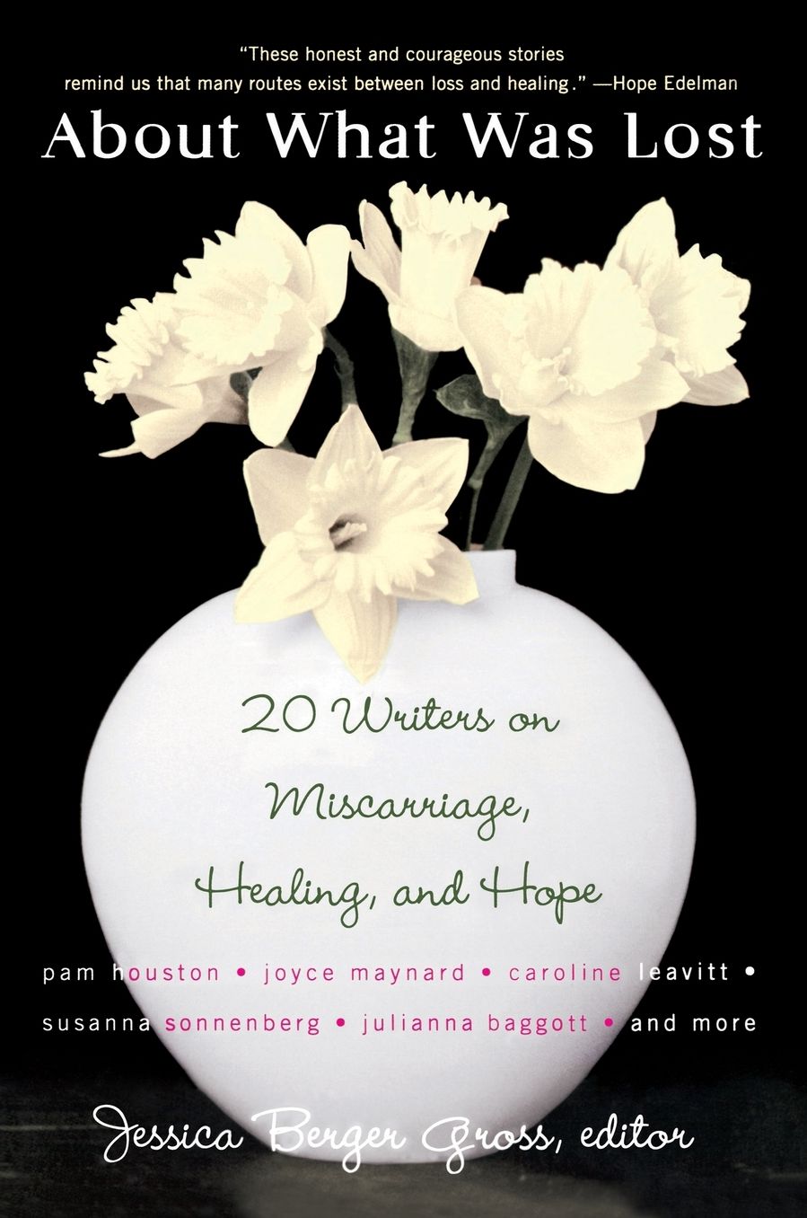 About What Was Lost: Twenty Writers on Miscarriage, Healing, and Hope