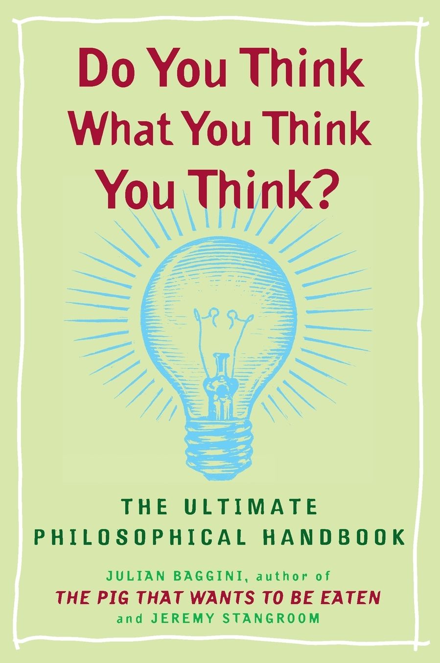Do You Think What You Think You Think?