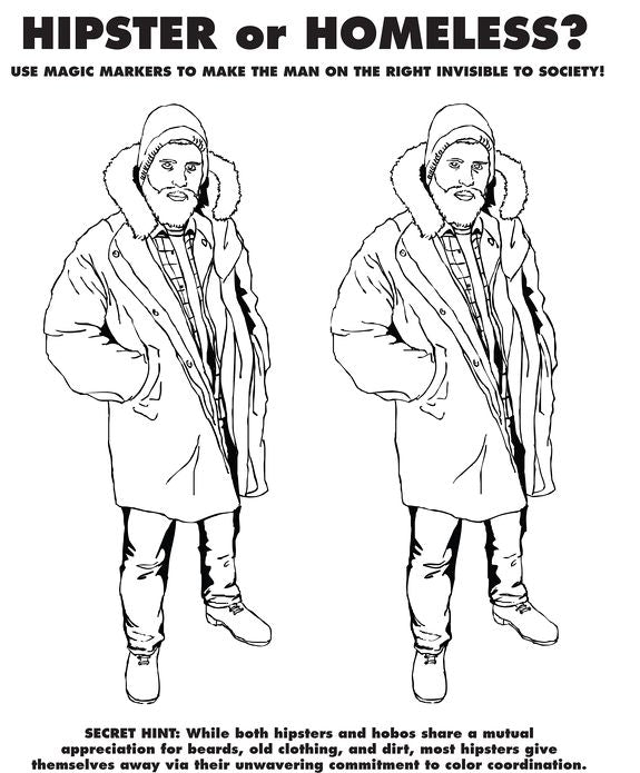 Coloring for Grown-Ups: The Adult Activity Book