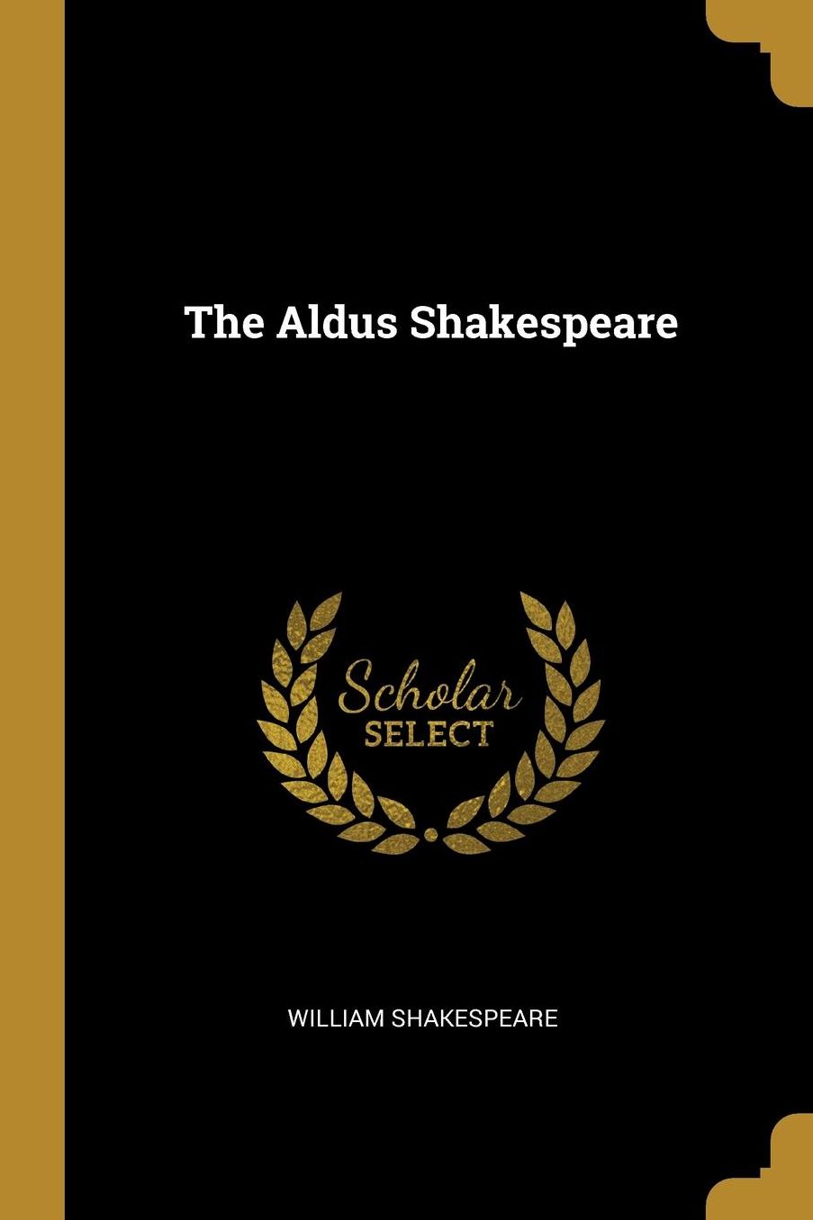 The Aldus Shakespeare