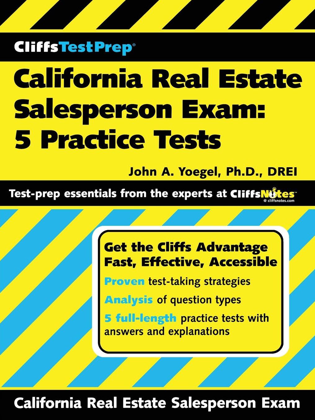 CliffsTestPrep California Real Estate Salesperson Exam: 5 Practice Tests