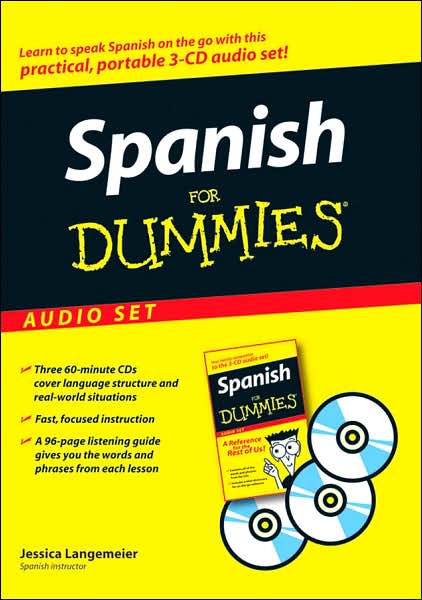 Spanish For Dummies, Audio Set (Includes CD-ROM)