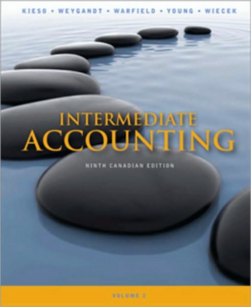 Intermediate Accounting, Volume 2 (Canadian Edition)