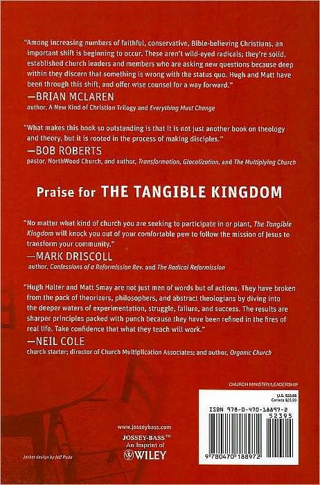 The Tangible Kingdom: Creating Incarnational Community (J-B Leadership Network Series)