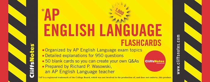 CliffsNotes AP English Language Flashcards