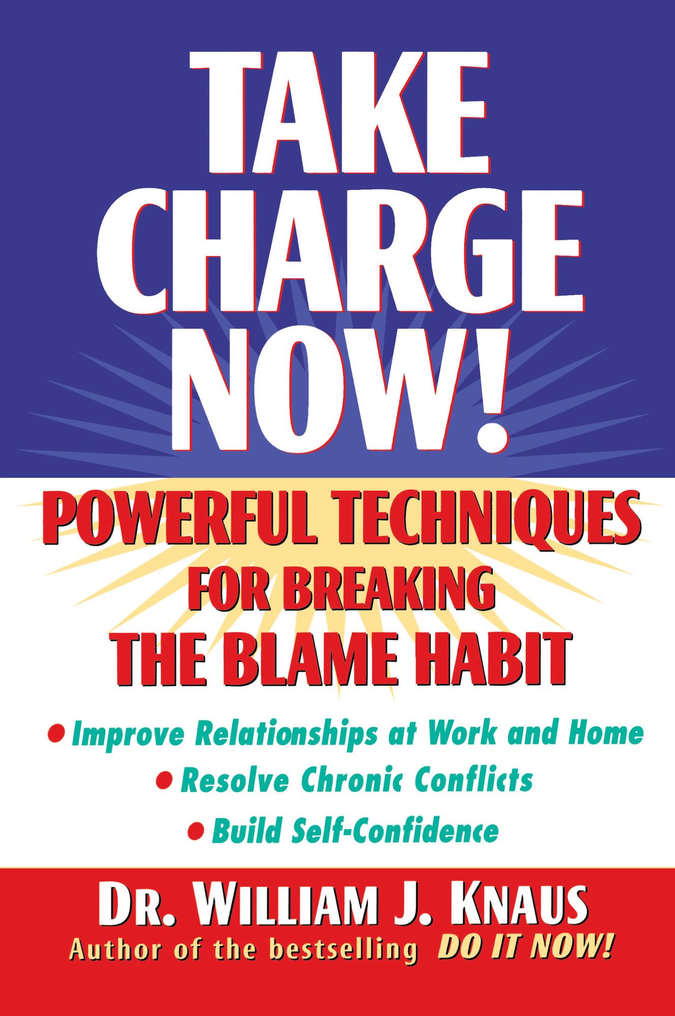Take Charge Now!: Powerful Techniques for Breaking the Blame Habit