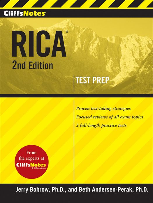CliffsNotes RICA 2nd Edition
