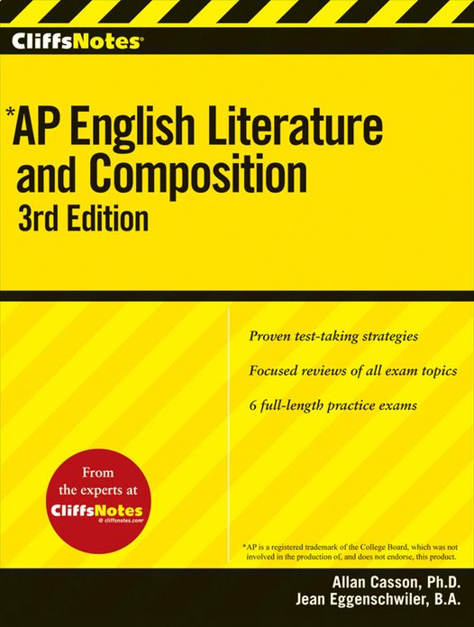 CliffsNotes AP English Literature and Composition, 3rd Edition