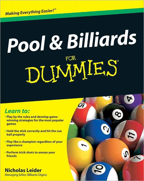 Pool and Billiards For Dummies