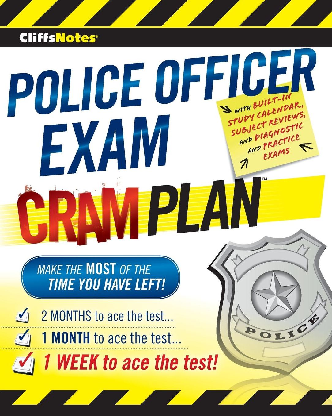 CliffsNotes Police Officer Exam Cram Plan