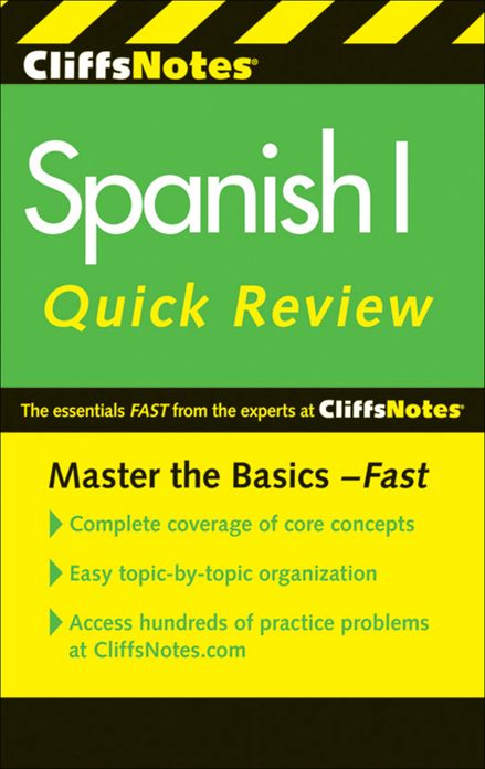 CliffsNotes Spanish I Quick Review, 2nd Edition