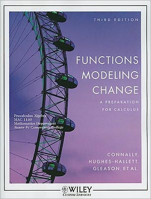 Functions Modeling Change (Custom)