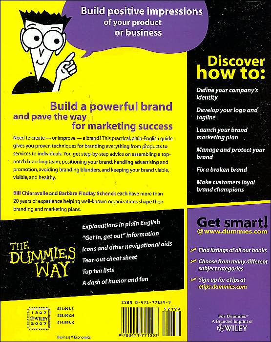 Branding For Dummies