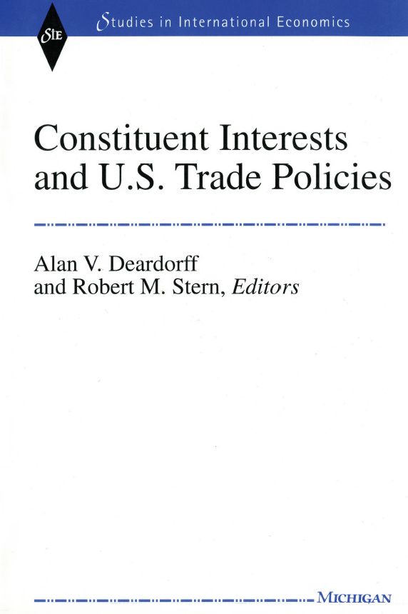 Constituent Interests and U.S. Trade Policies