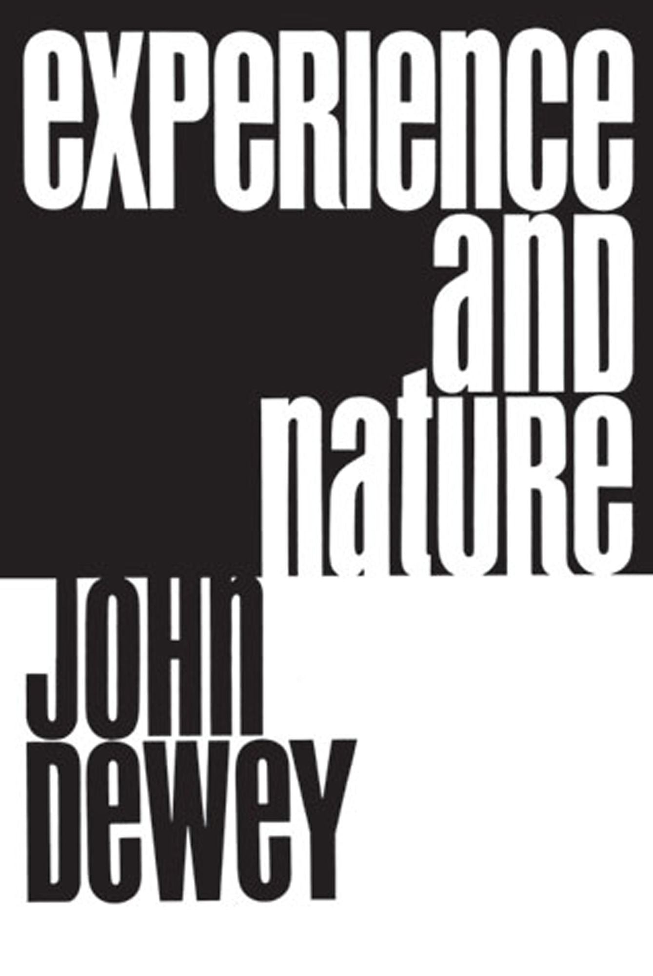 Experience and Nature