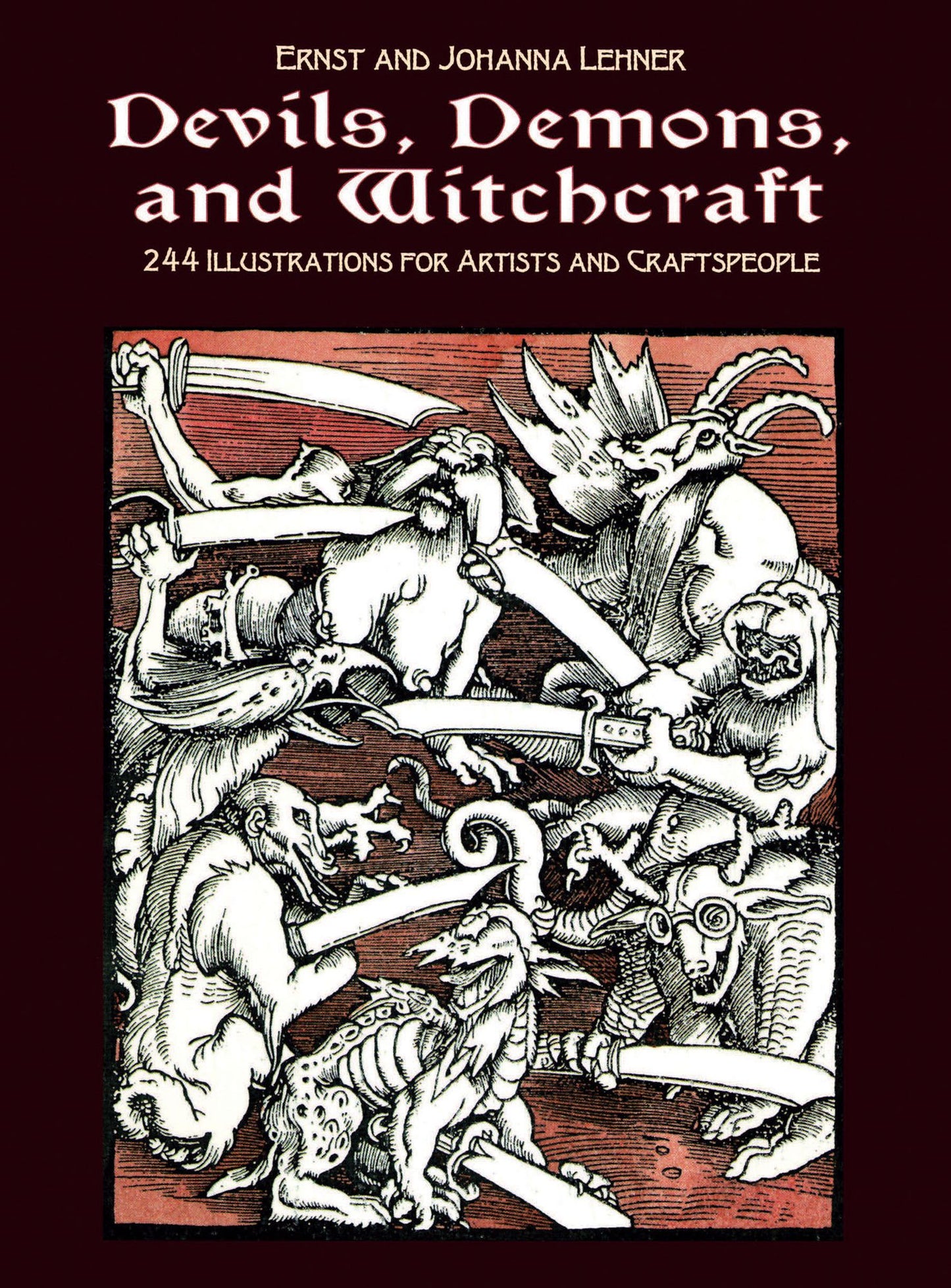Devils, Demons, and Witchcraft: 244 Illustrations for Artists