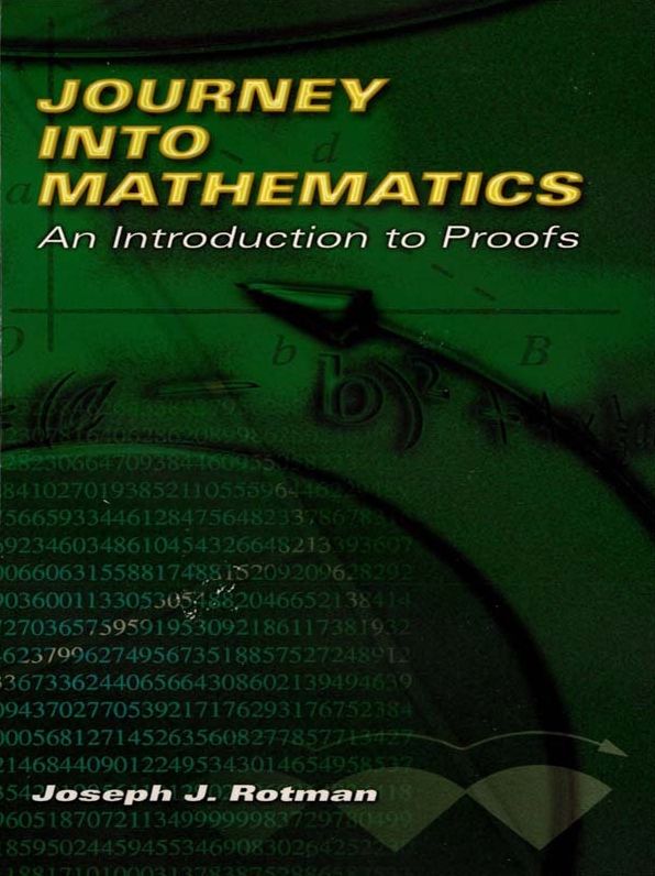 Journey into Mathematics: An Introduction to Proofs
