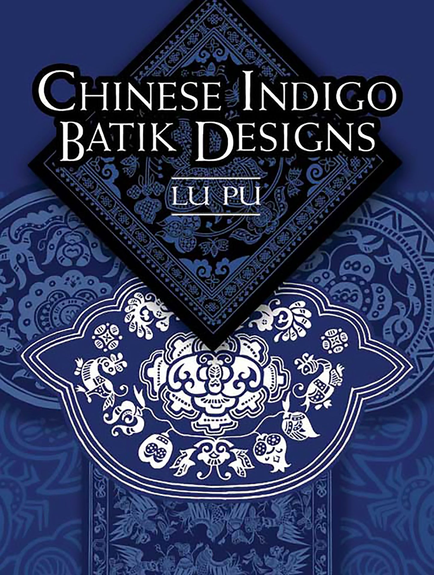 Chinese Indigo Batik Designs