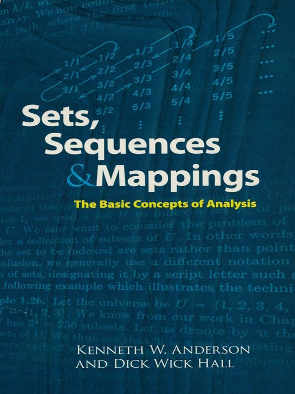Sets, Sequences and Mappings: The Basic Concepts of Analysis