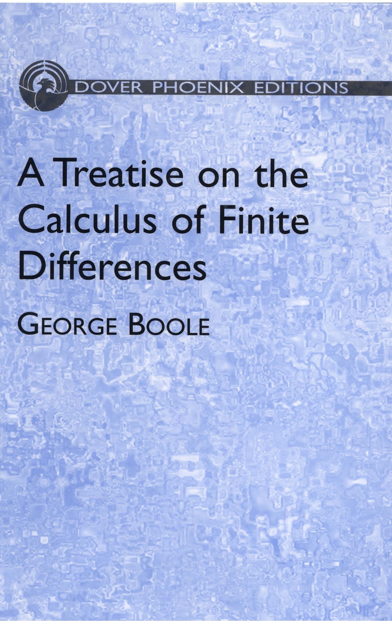 A A Treatise on the Calculus of Finite Differences Treatise on the Calculus of Finite Differences