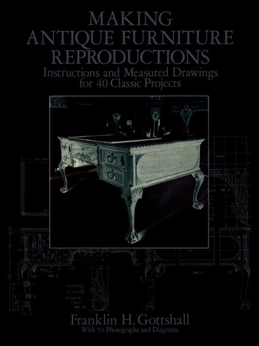 Making Antique Furniture Reproductions: Instructions and Measured Drawings for 40 Classic Projects