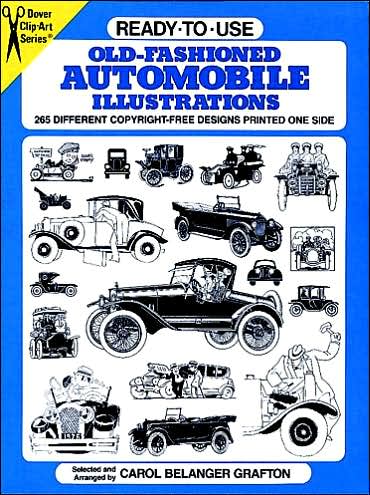Ready-to-Use Old-Fashioned Auto Illustrations