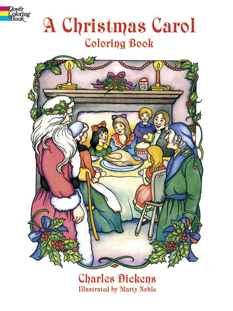 A Christmas Carol: A Coloring Book