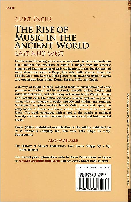 The Rise of Music in the Ancient World: East and West