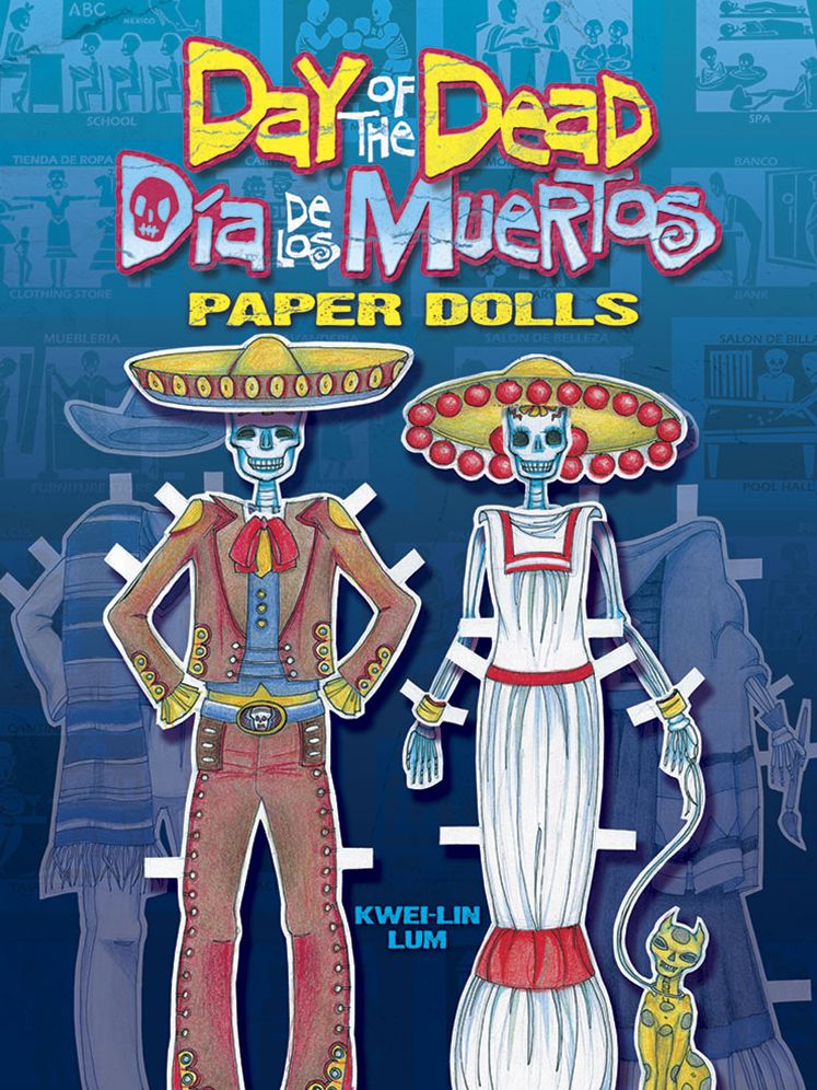 Day of the Dead - Dia de Los Muertos Paper Dolls