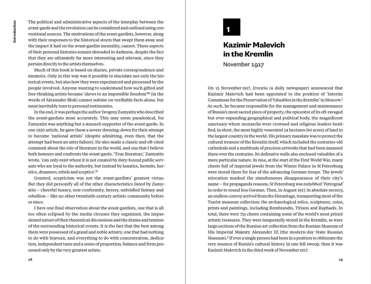 The Avant-Gardists: Artists in Revolt in the Russian Empire and the Soviet Union 1917-1935