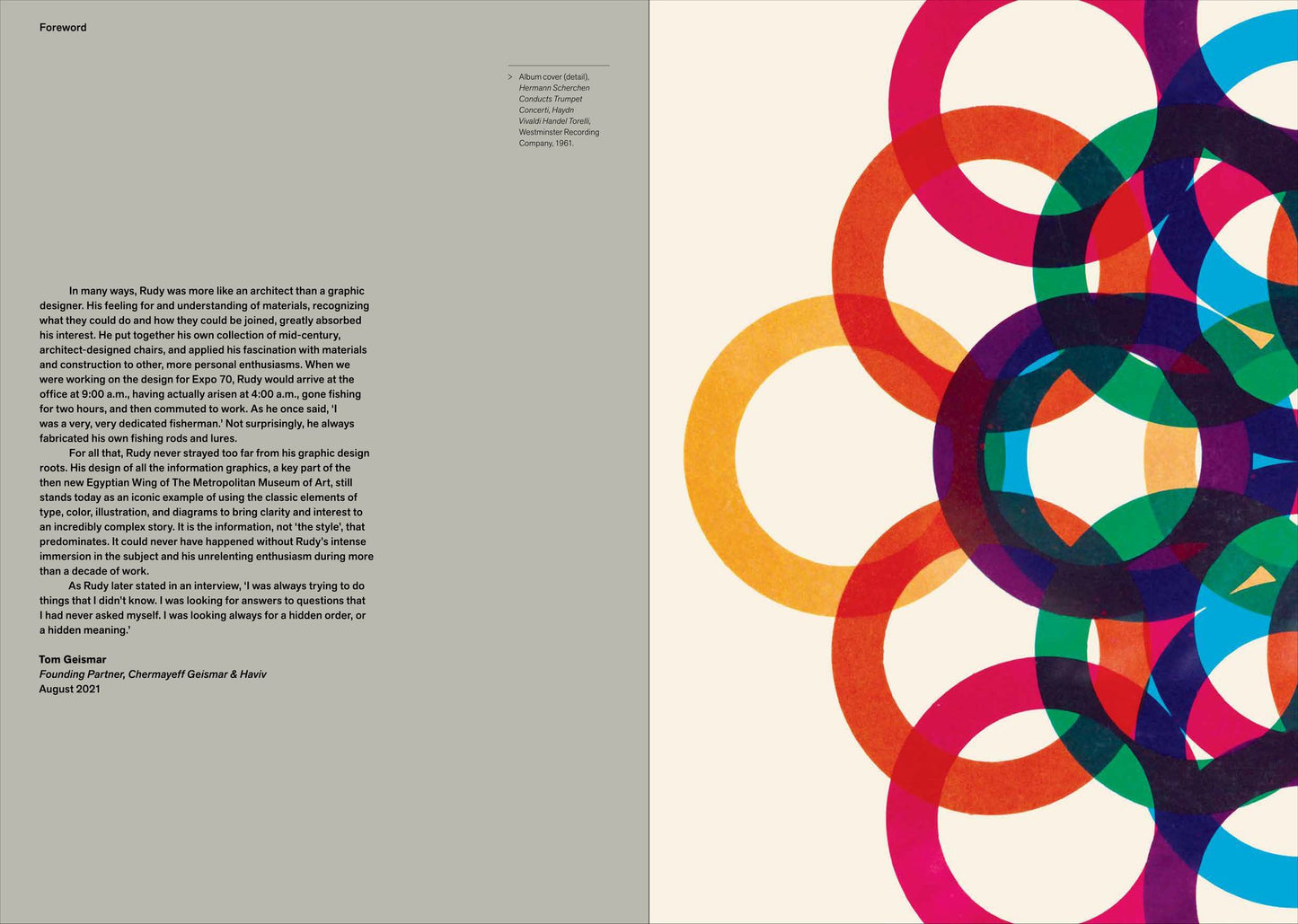 Rudolph de Harak Graphic Designer: Rational Simplicity