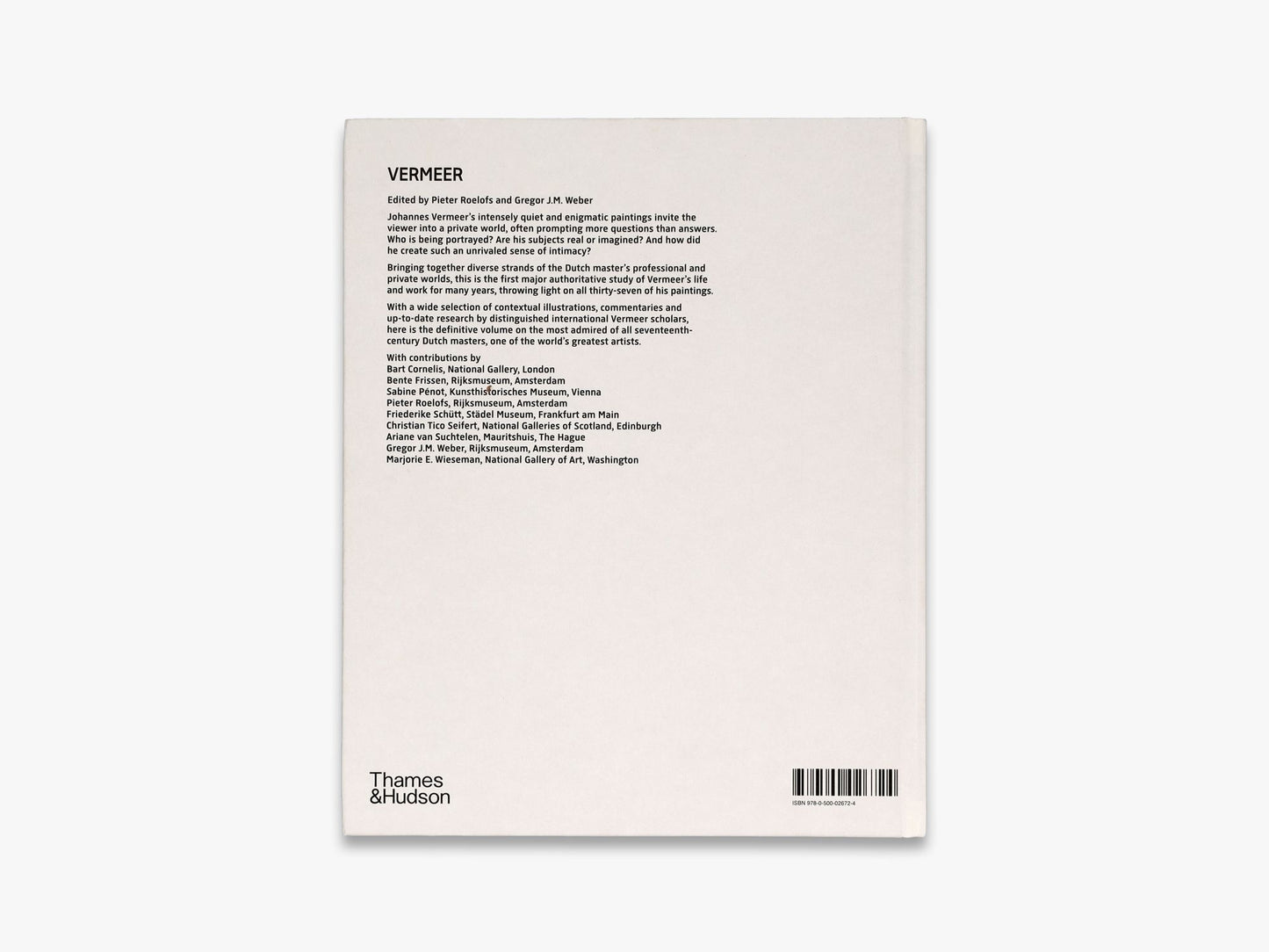 Vermeer - The Rijksmuseum's major exhibition catalogue