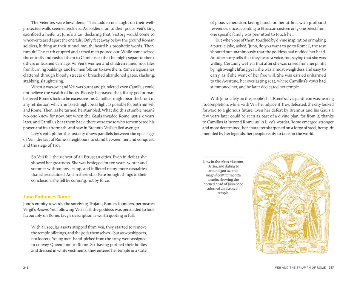 Roman Mythology: A Traveler's Guide from Troy to Tivoli
